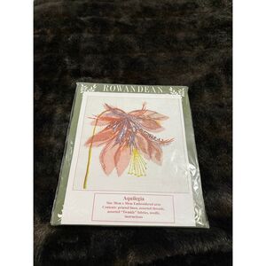 Rowandean Embroidery set.  Aquilegia .   Brand new. Florals flowers